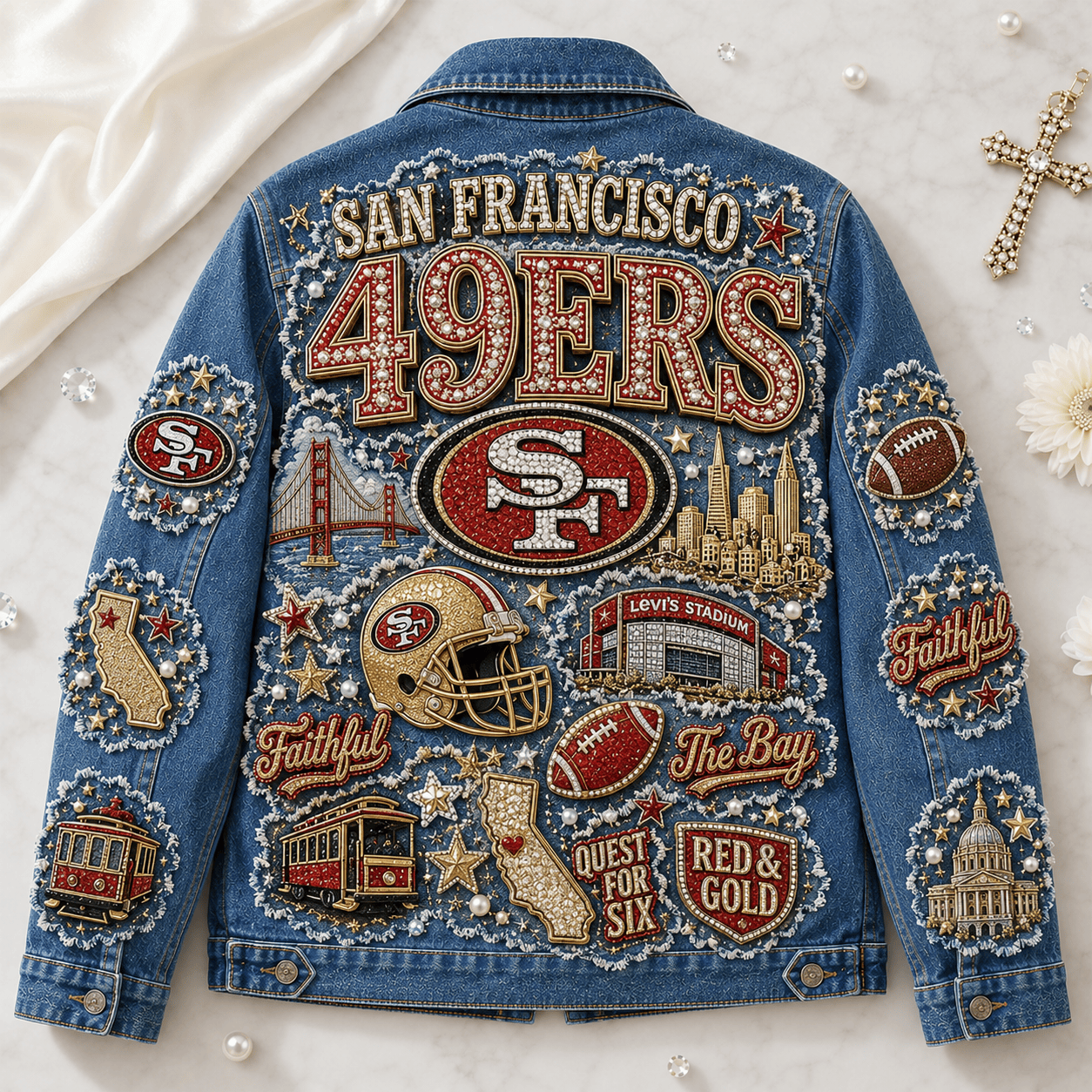 Premium SF49 Denim Jacket TTNL