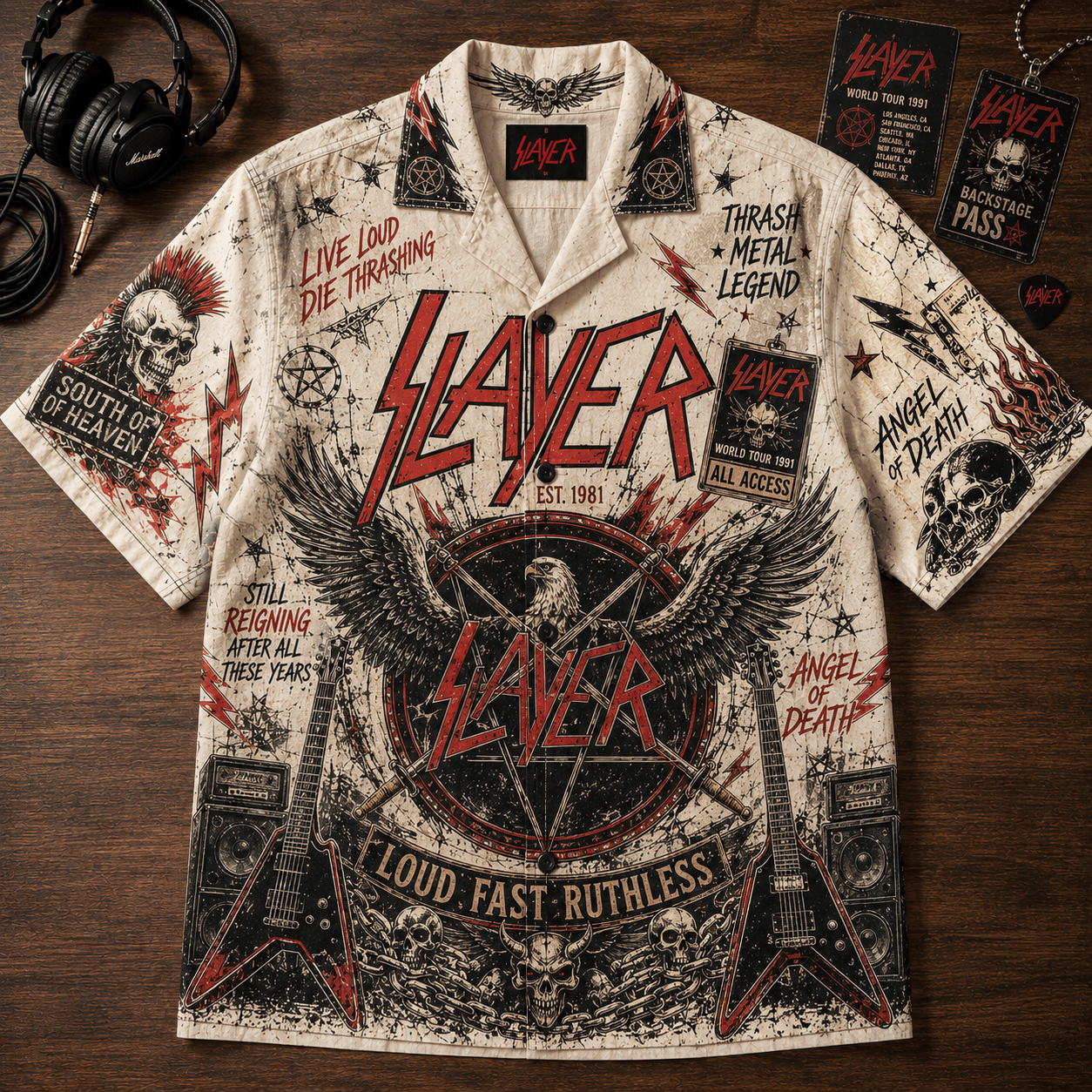 PREMIUM SLER HAWAIIAN SHIRT PDL