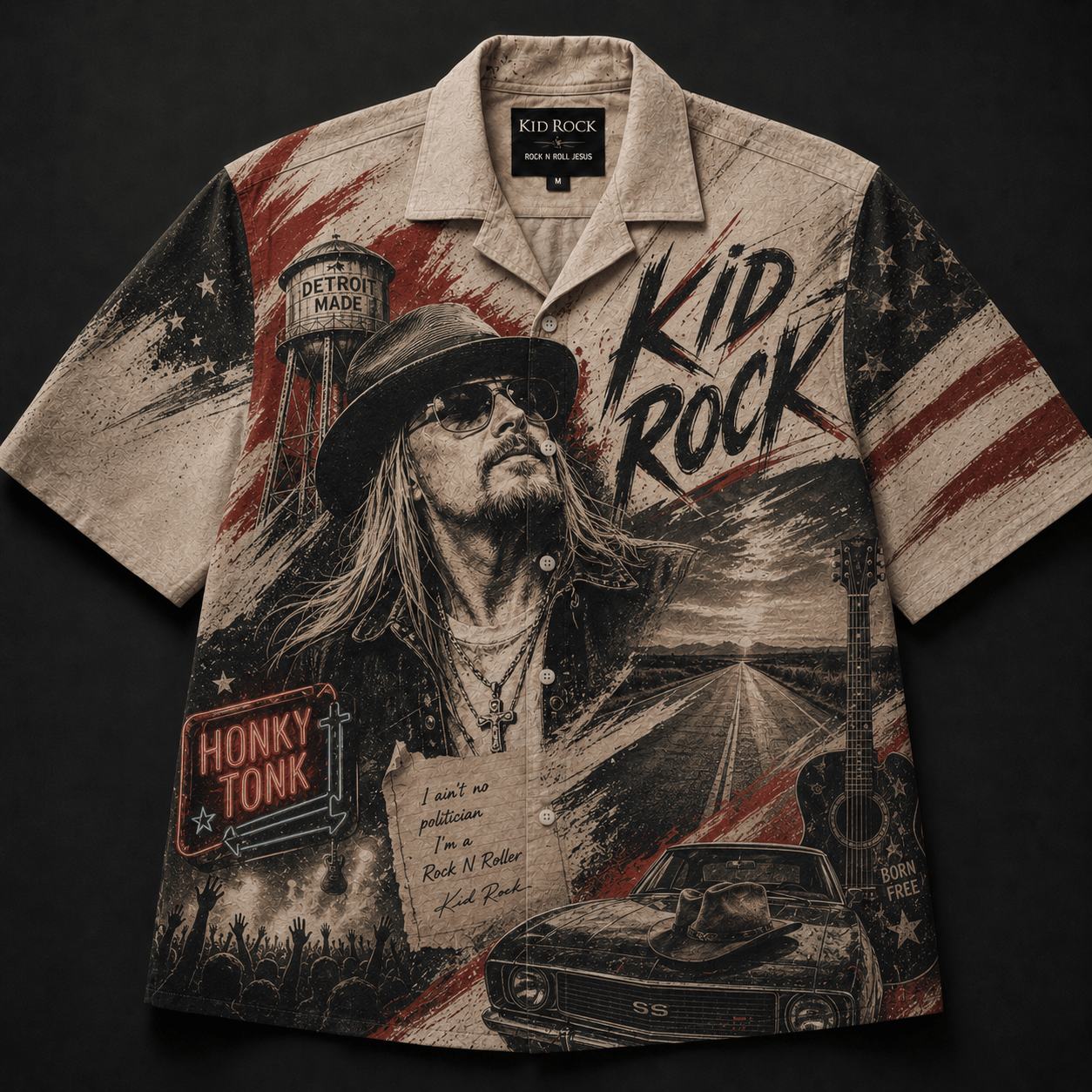 PREMIUM KRK HAWAIIAN SHIRT HQH