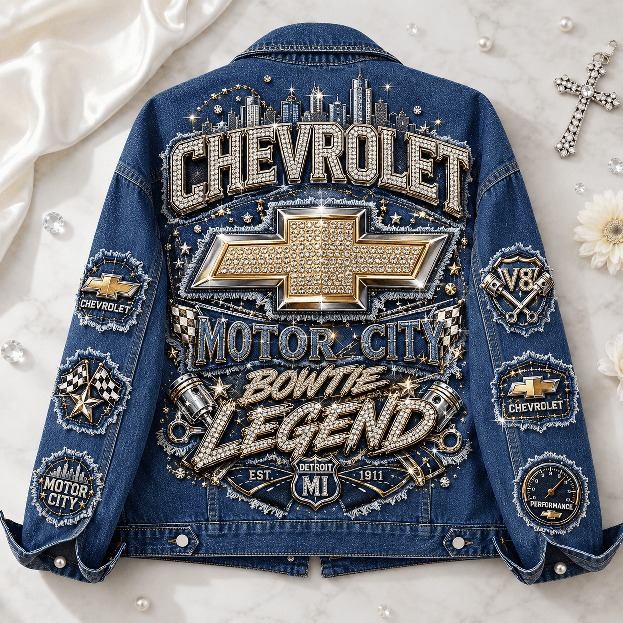 Premium CRCE Denim Jacket NPL
