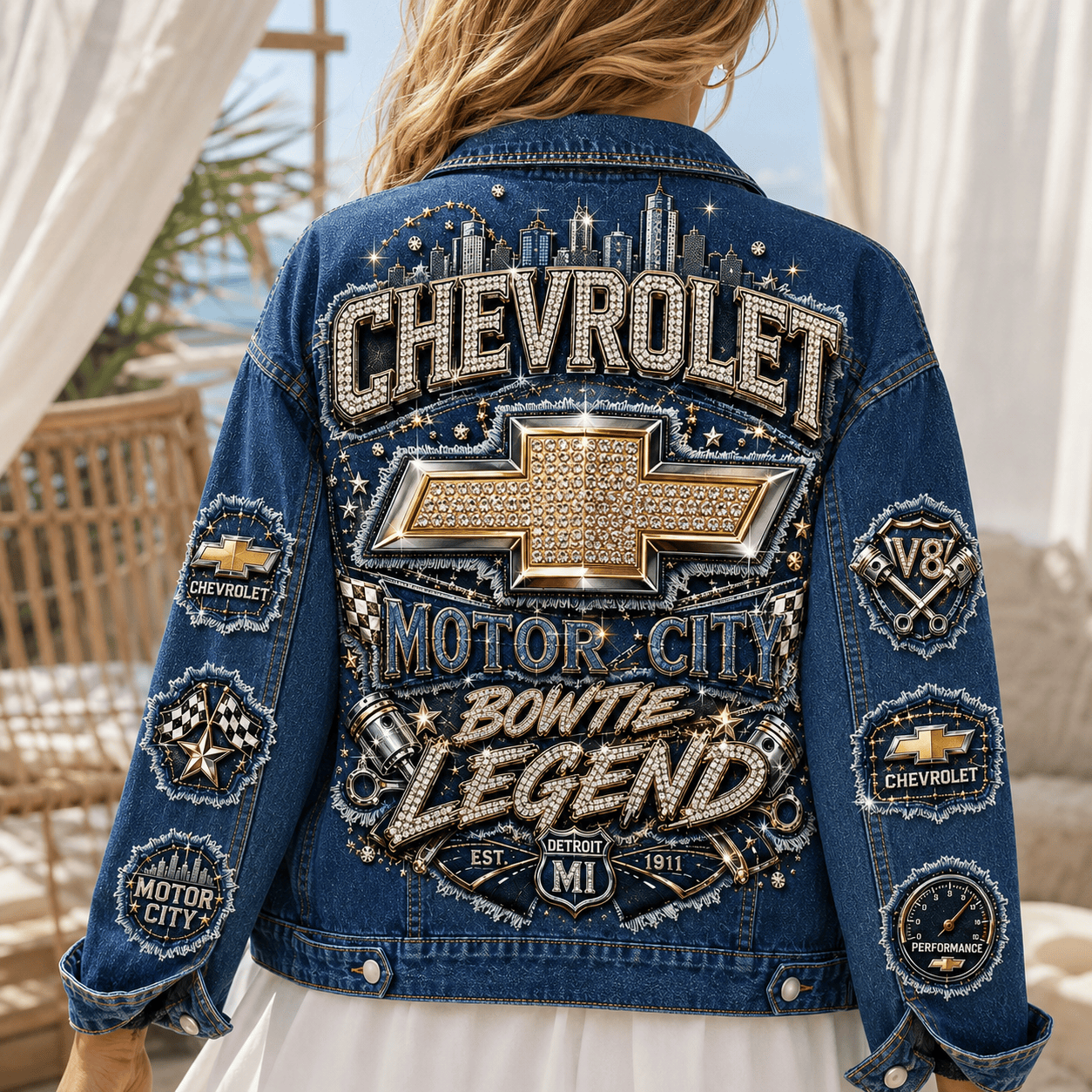 Premium CRCE Denim Jacket NPL