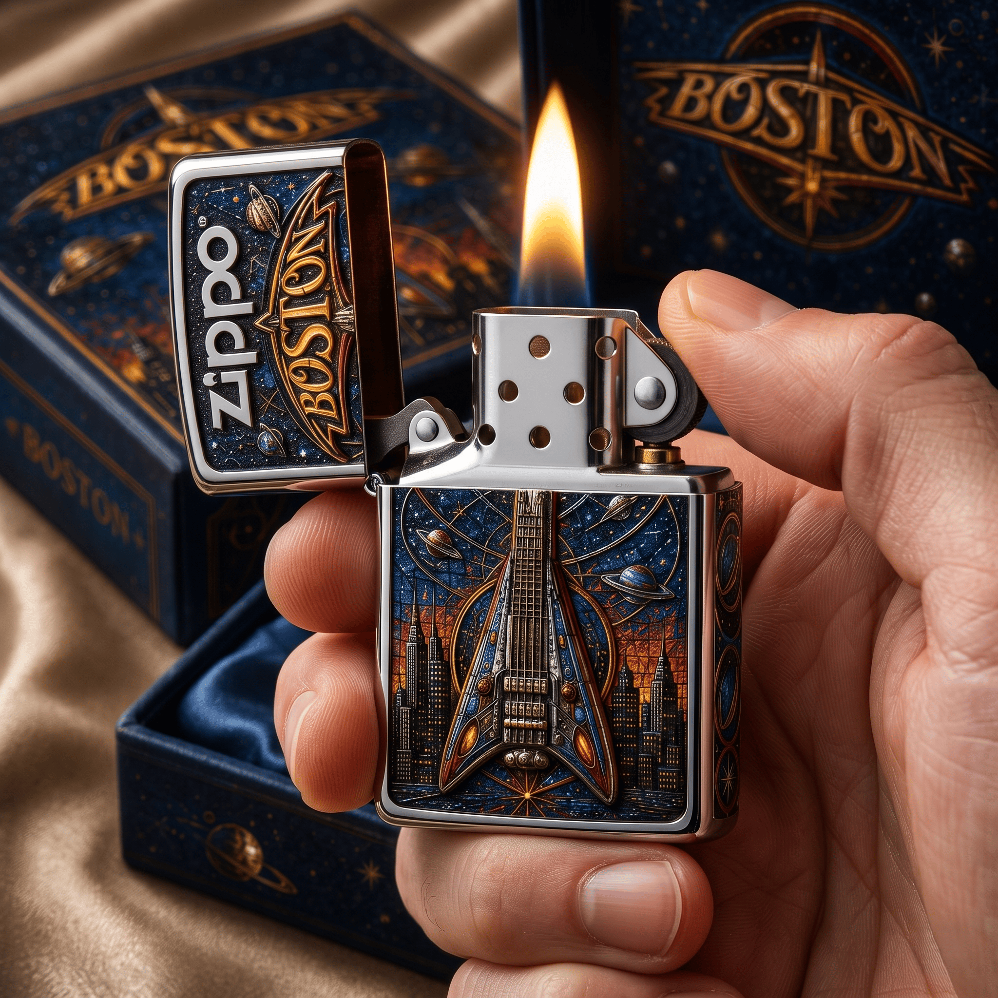 Premium BOS Zippo Lighter TNSM