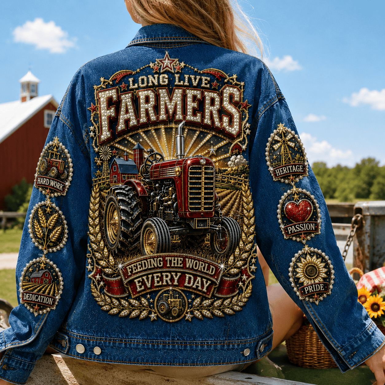 Premium FARM Denim Jacket PTKL