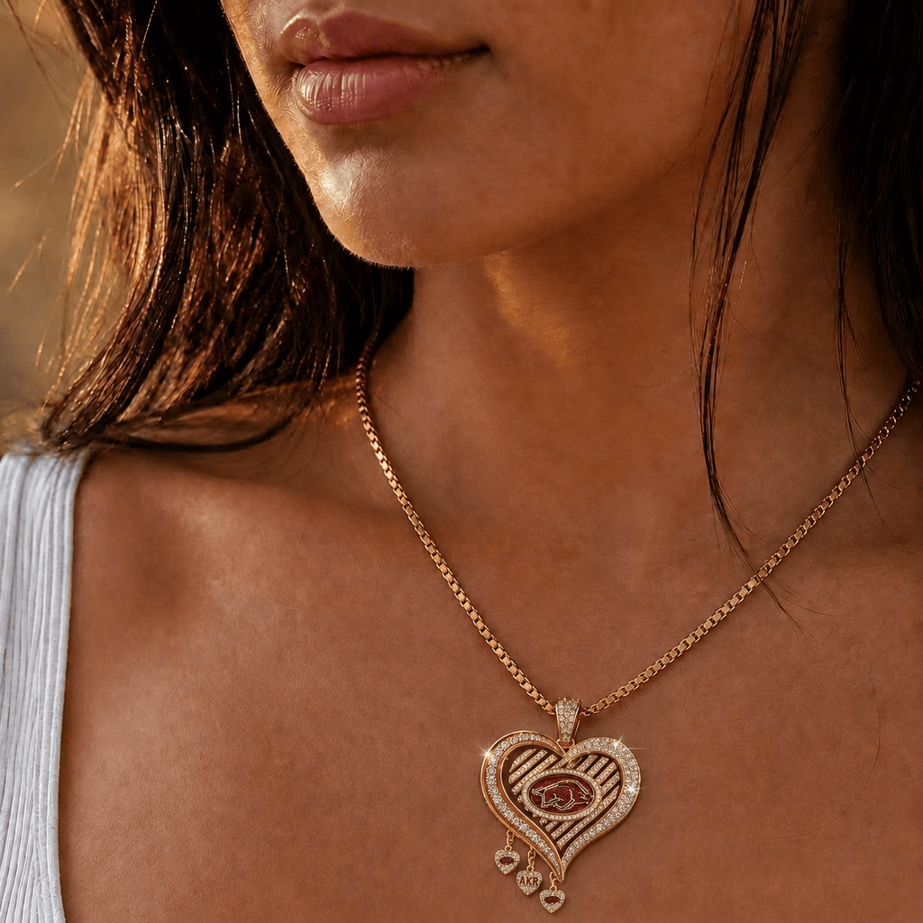 AKR Solid Gold Chain with Diamond Pendant TTTT