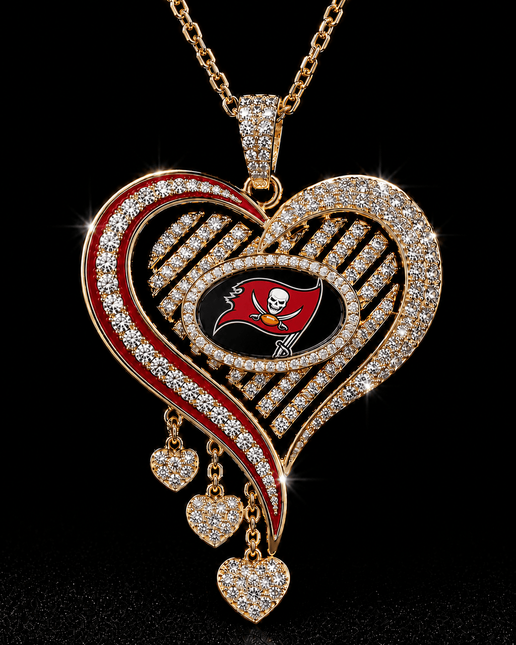 TBB Solid Gold Chain with Diamond Pendant TMH