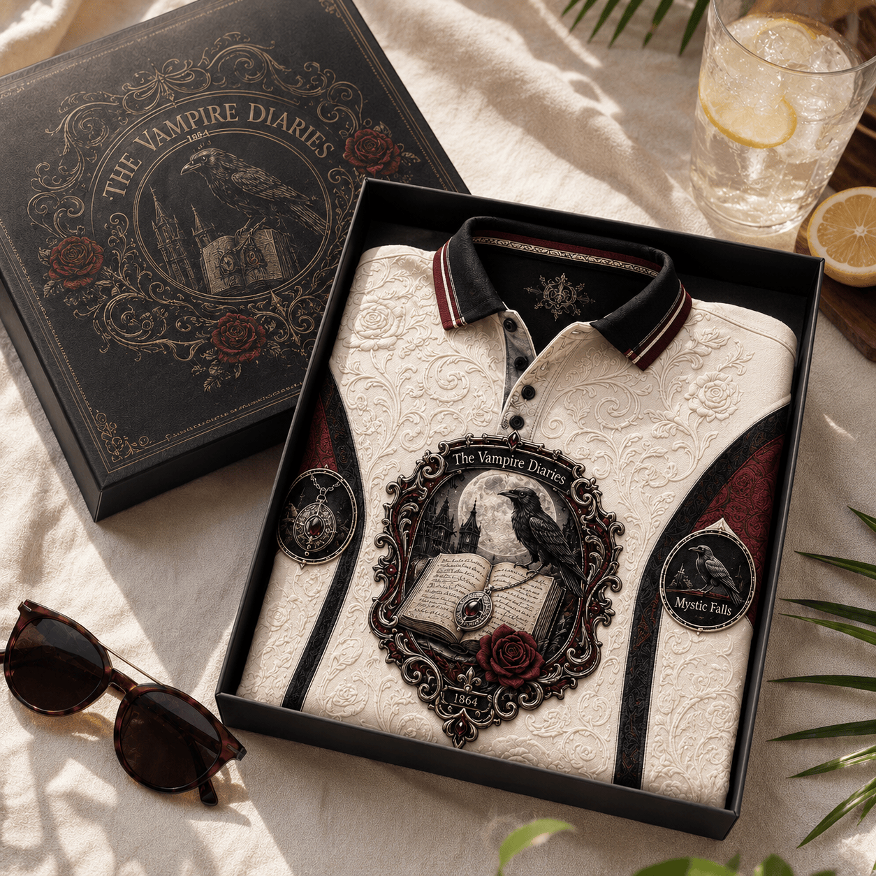 PREMIUM TVD EMBOSS POLO SHIRT HQH