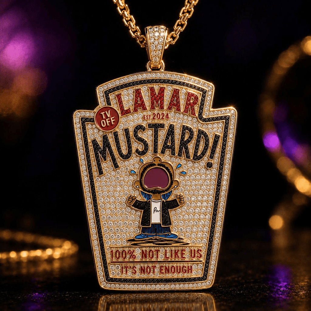 KDL Solid Gold Chain with Diamond Pendant TMH