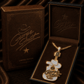 GGST Solid Gold Chain with Diamond Pendant TMH