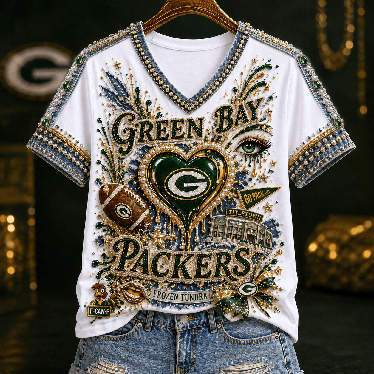 Premium GBP V-neck Shirt NTNA