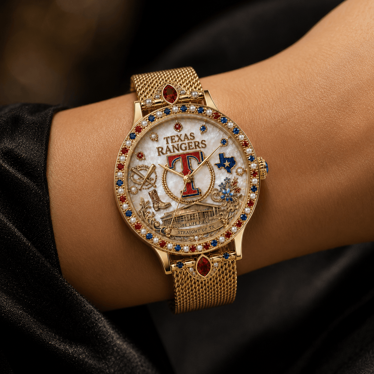 TXG Premium Texas Rangers Watch NTVA