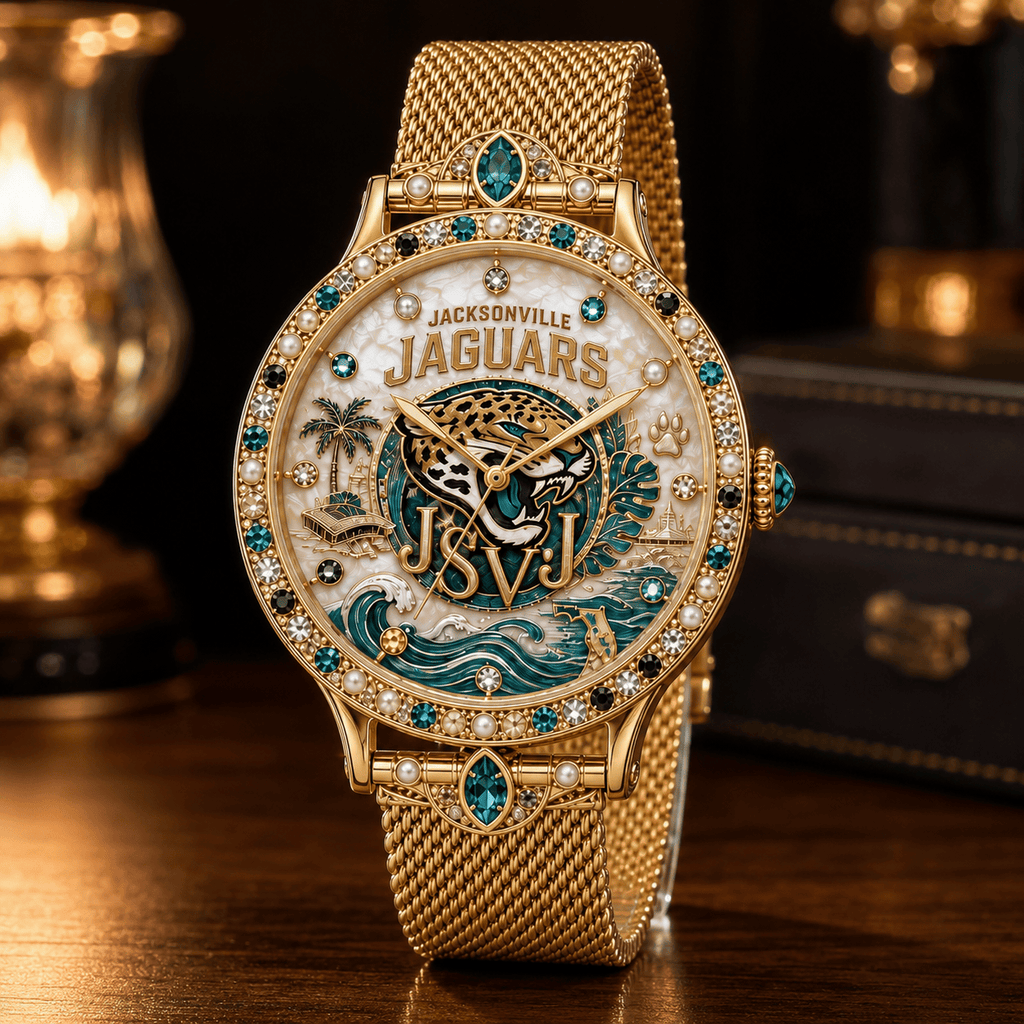 JSVJ Premium Jacksonville Jaguars Watch NTVA