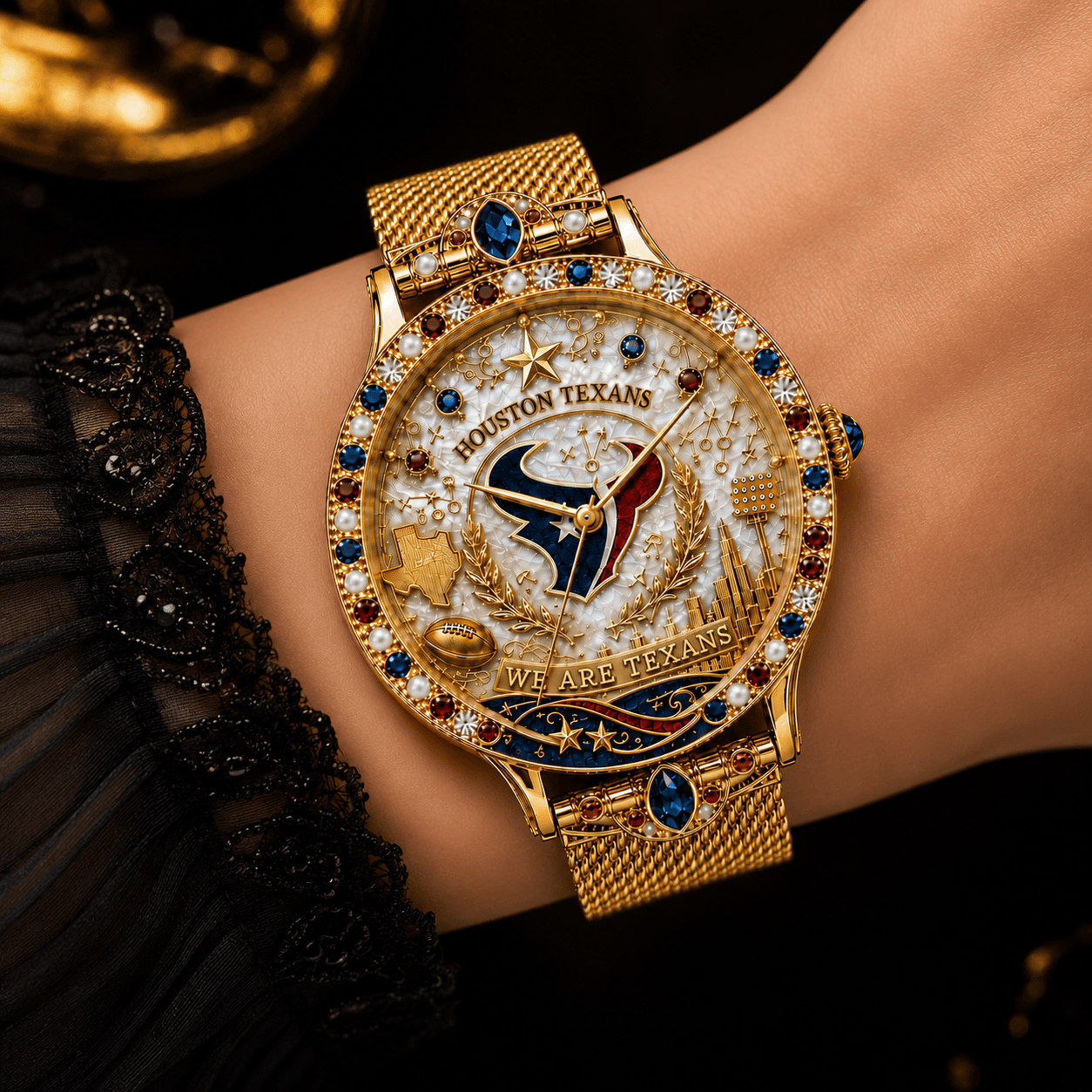 HTX Premium Houston Texans Watch NTVA