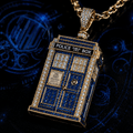 DTW Solid Gold Chain with Diamond Pendant BMD