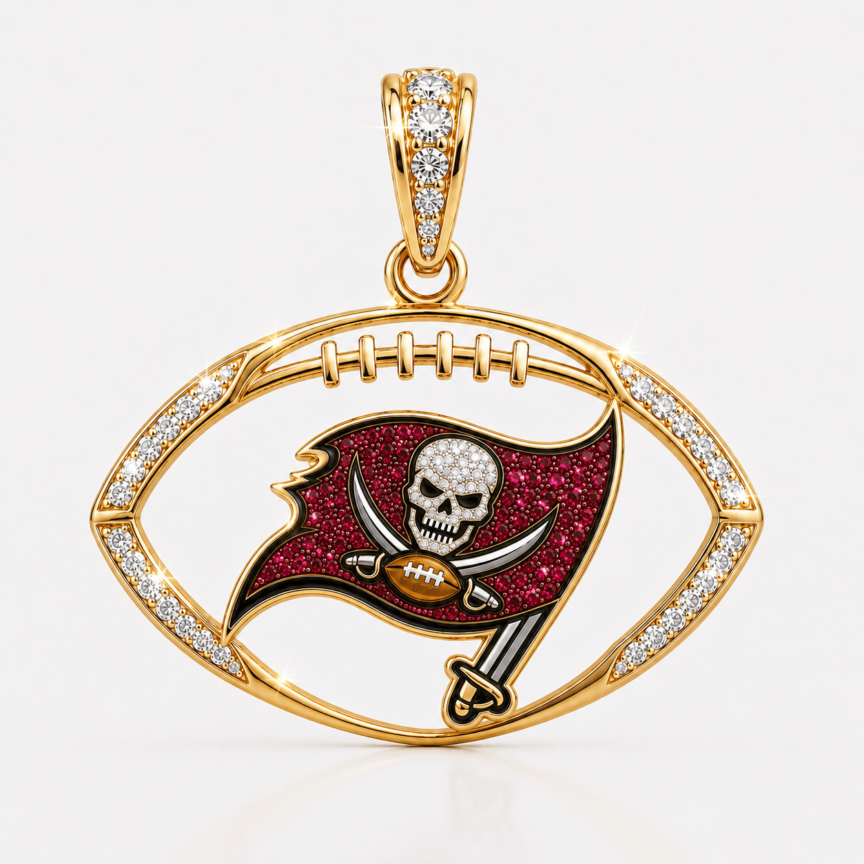 TBB Solid Gold Chain with Diamond Pendant TMH
