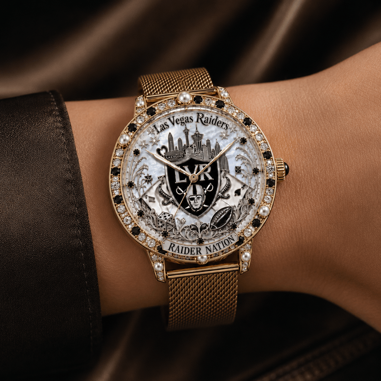 LVR Premium Las Vegas Raiders Watch NTVA