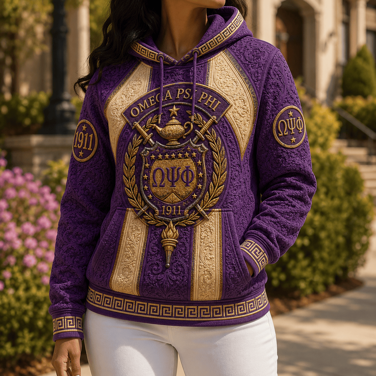 PREMIUM OMPP EMBOSS HOODIE TTNL
