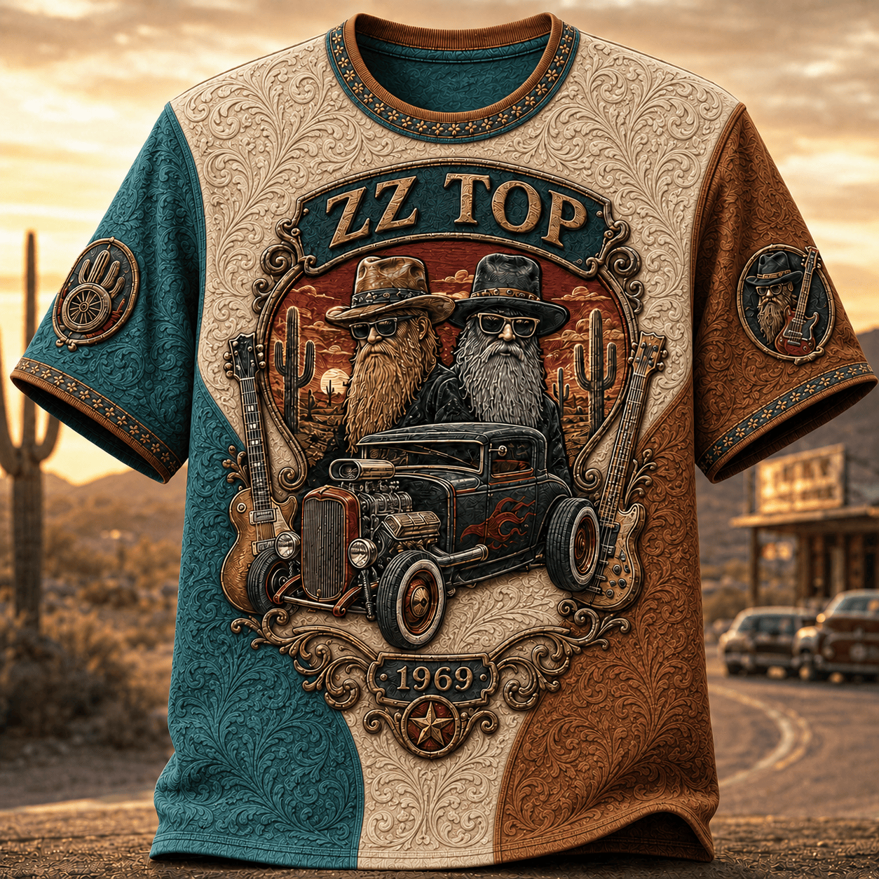 PREMIUM ZZT 3D EMBOSS SHIRT HQH