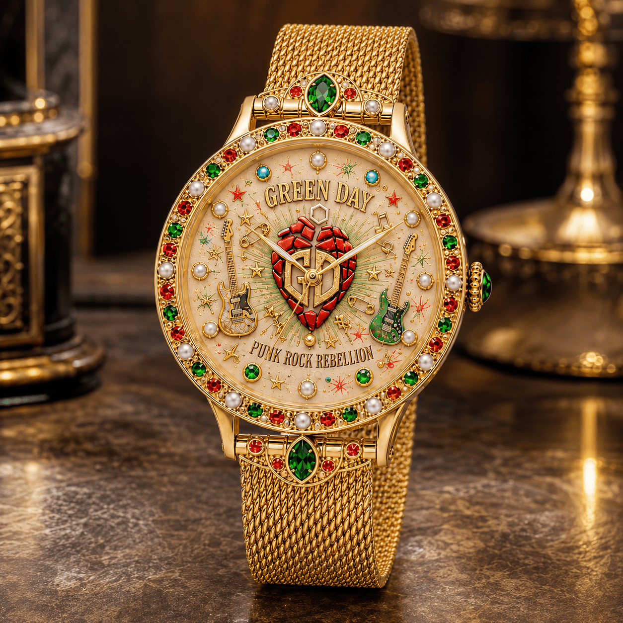 GRD Premium Green Day Watch NTVA