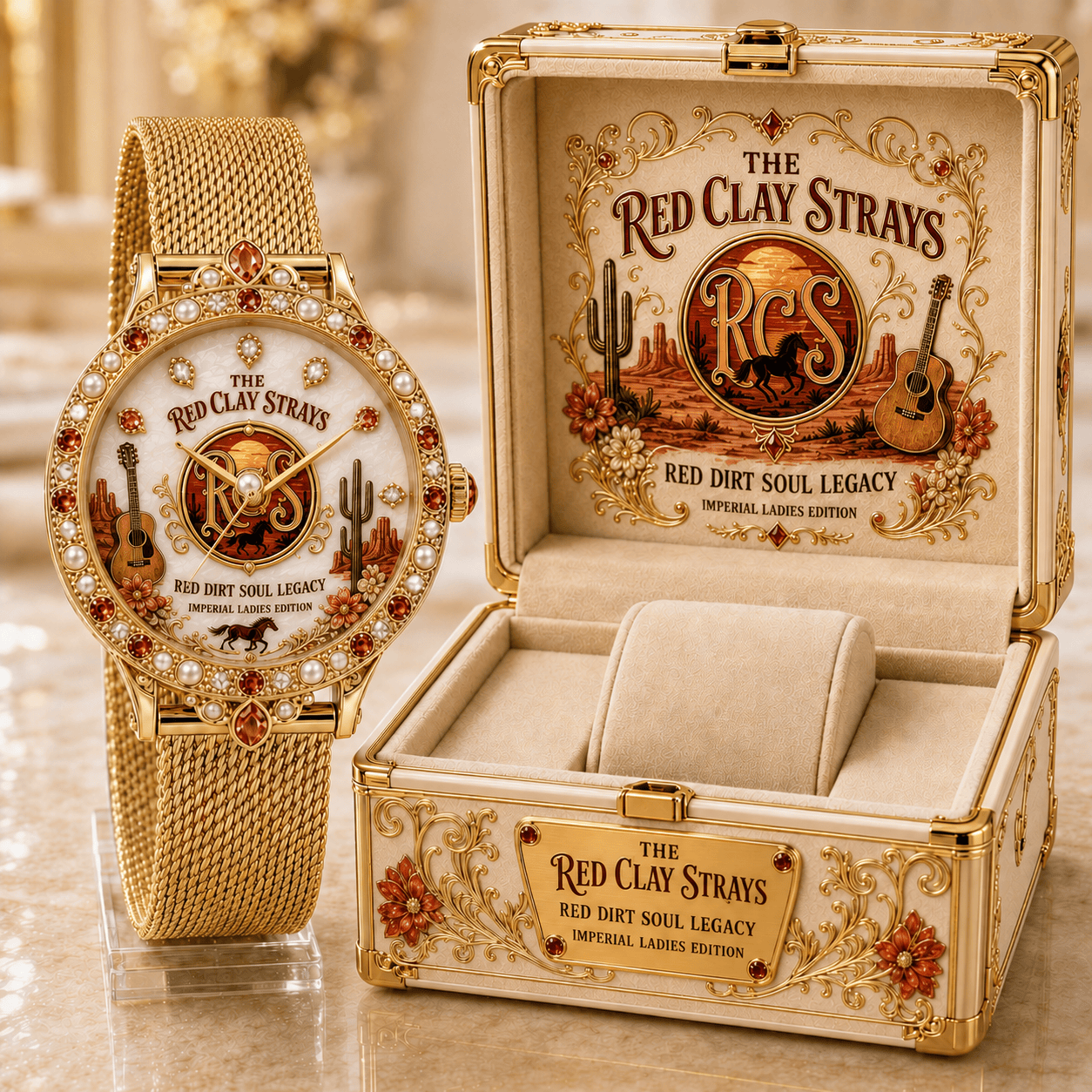 TRCS Premium The Red Clay Strays Watch NTVA