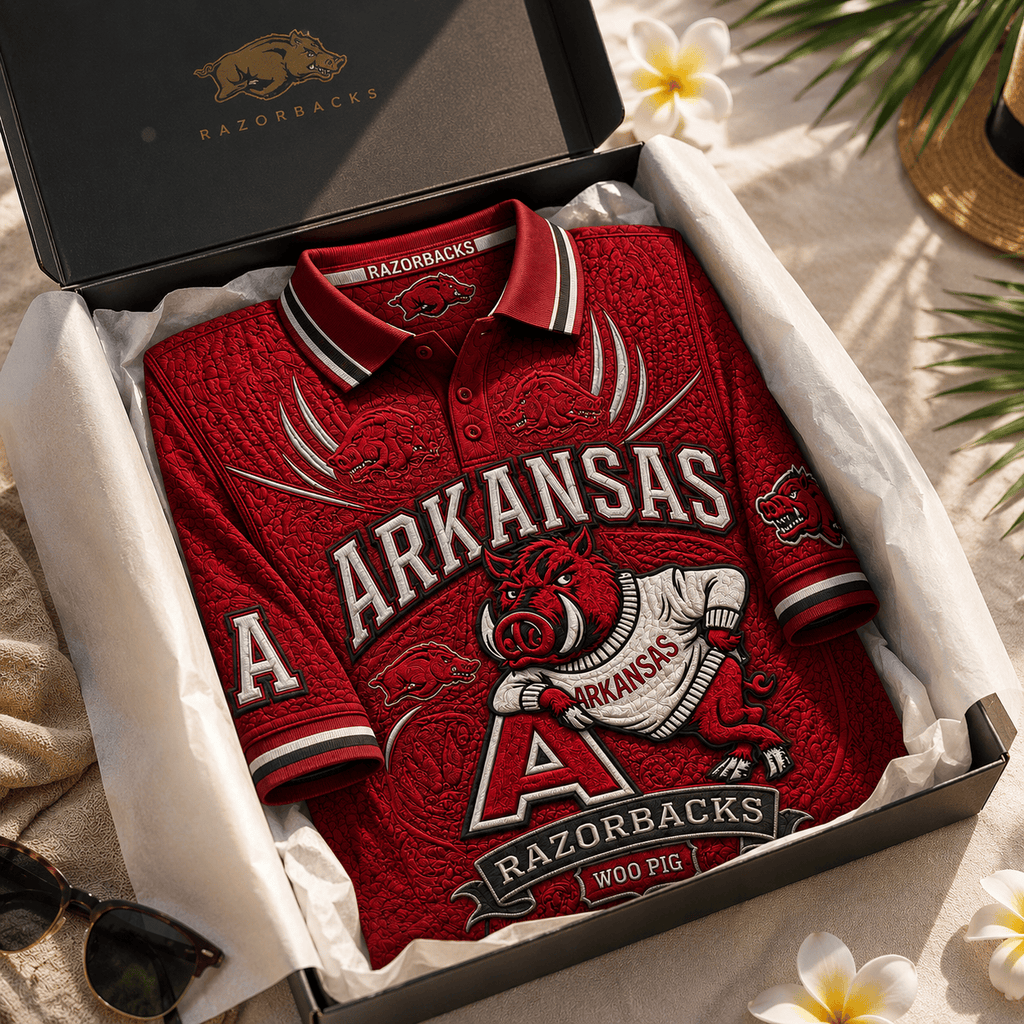 PREMIUM AKR EMBOSS POLO SHIRT HQH