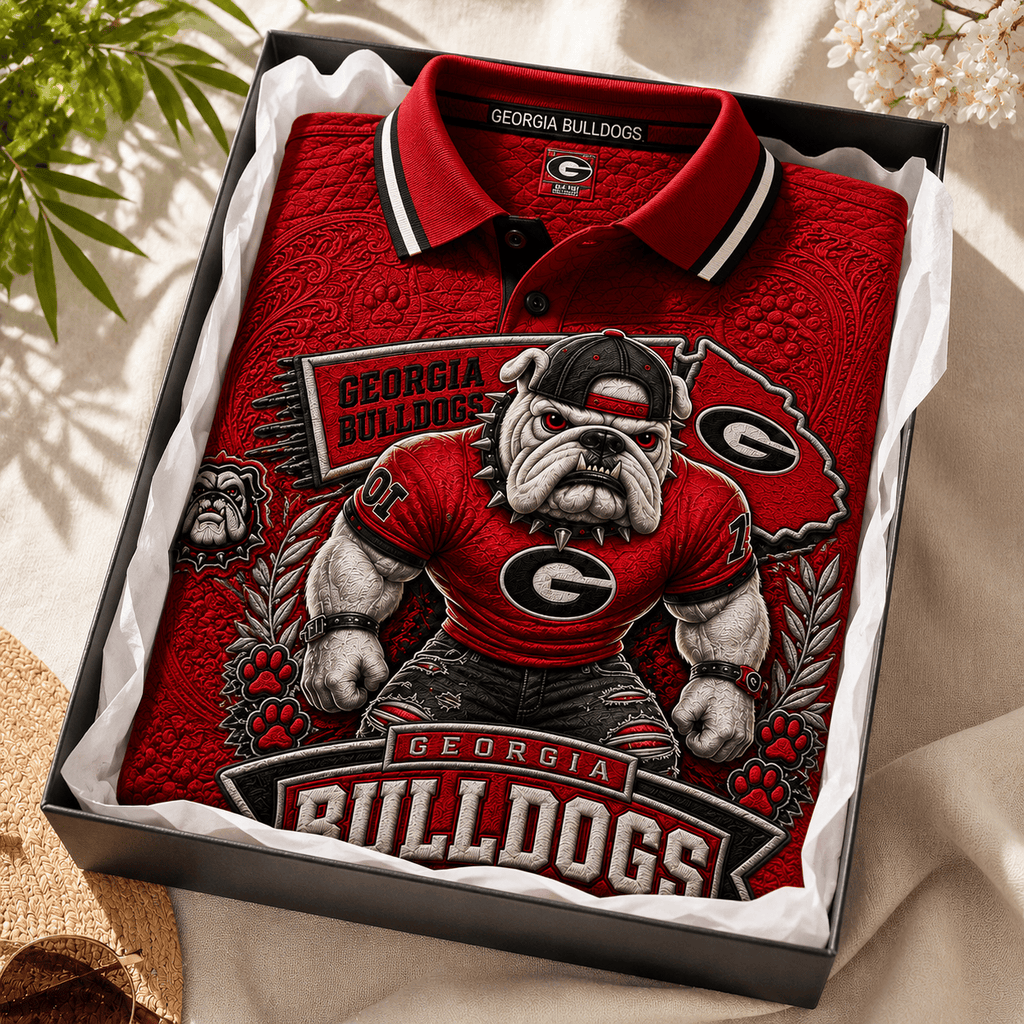 PREMIUM GGBD EMBOSS POLO SHIRT HQH