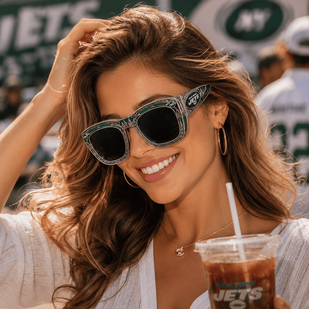 PREMIUM NYJ UNISEX SUNGLASSES HQH