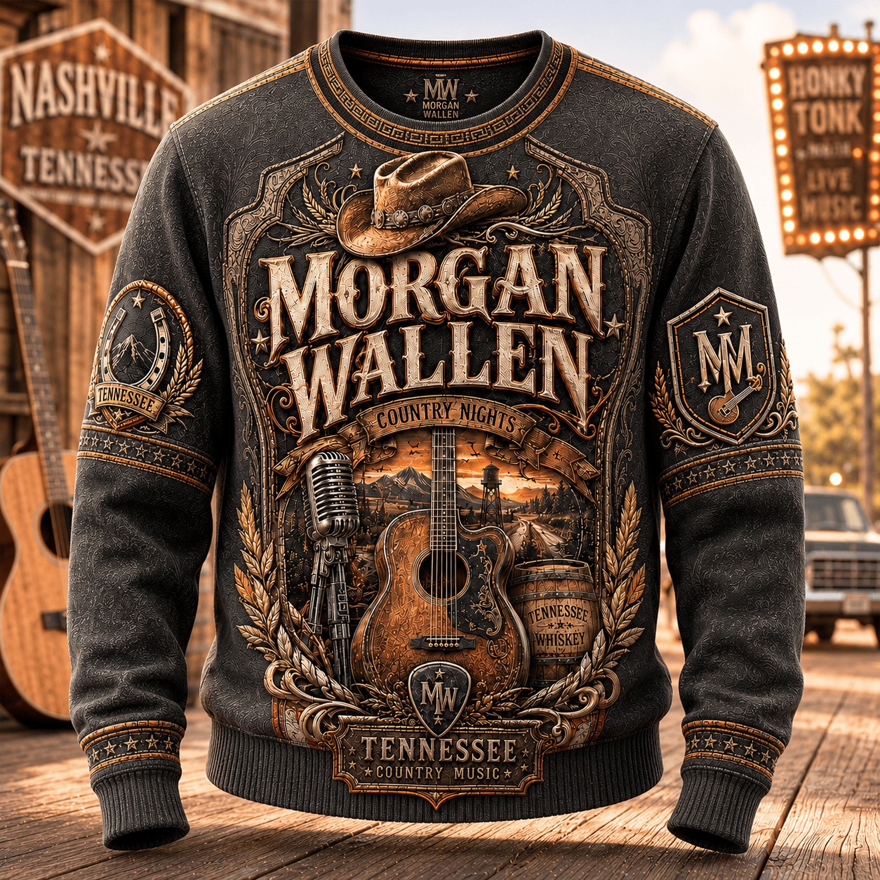 PREMIUM MW 3D EMBOSS SHIRT NTNA
