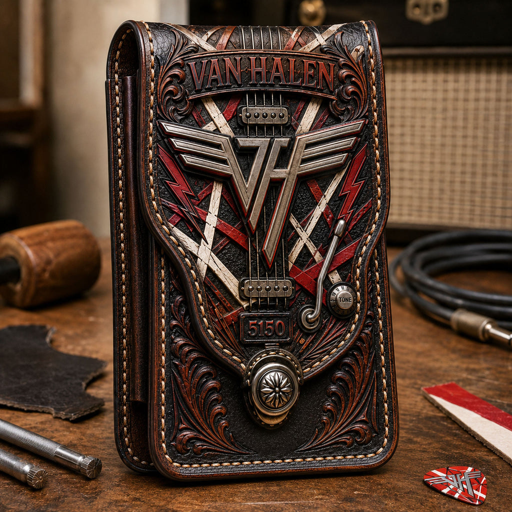 VHL Western Leather Belt Phone Holster HTTT