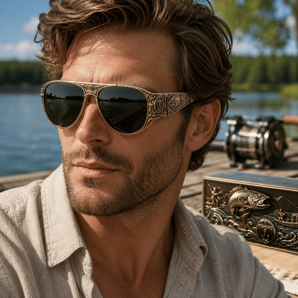 PREMIUM FISH UNISEX SUNGLASSES DBD