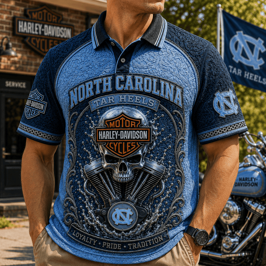 PREMIUM UNC EMBOSS POLO SHIRT HQH