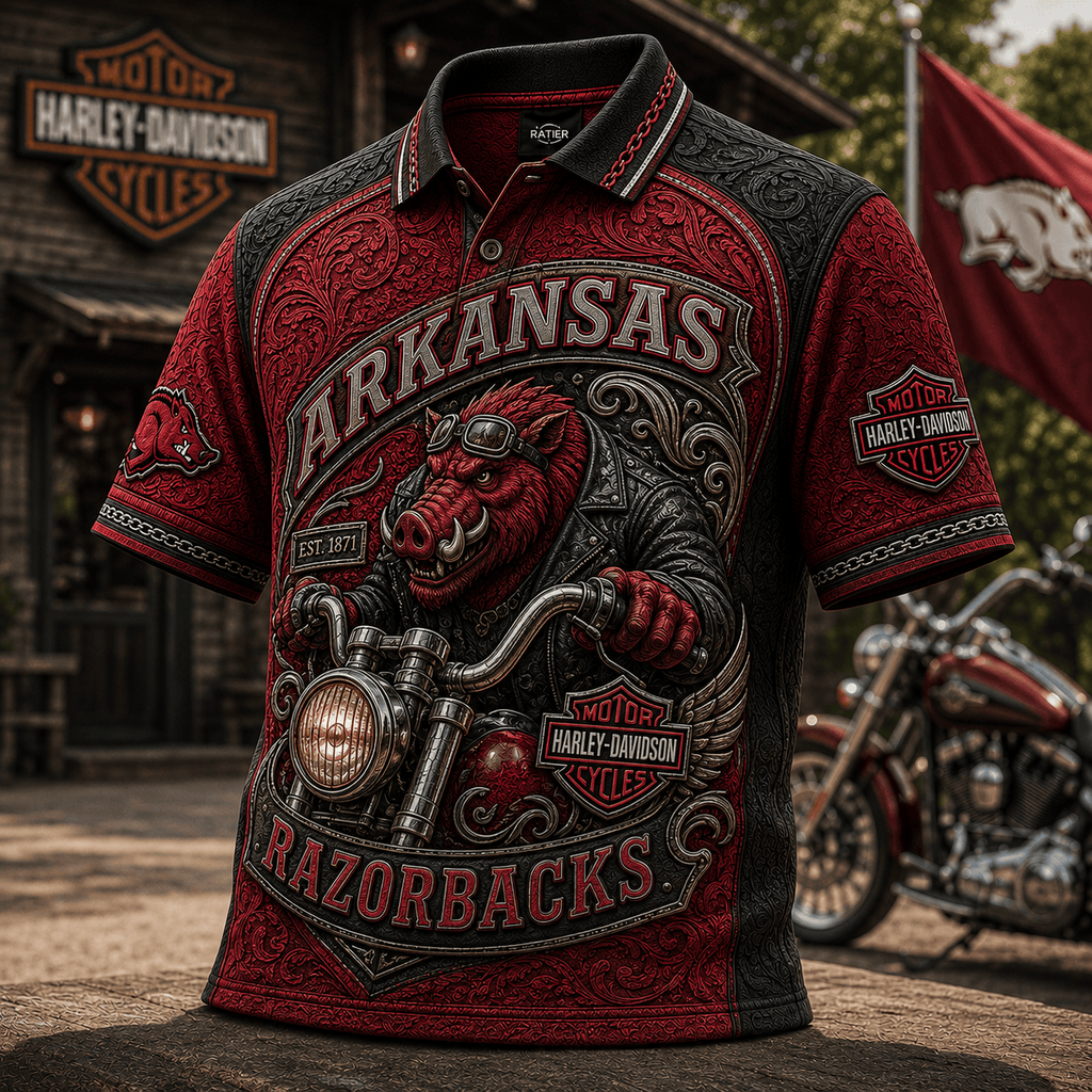 PREMIUM AKR EMBOSS POLO SHIRT HQH