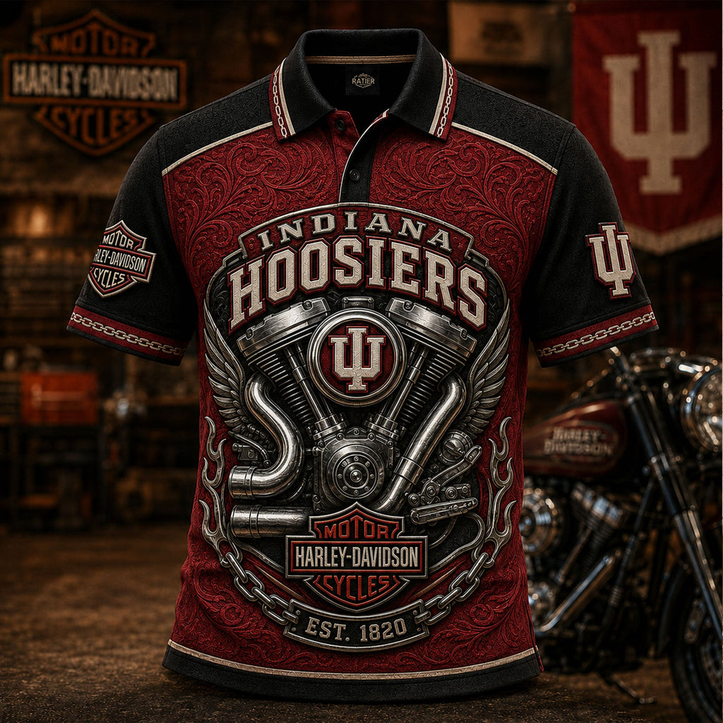 PREMIUM IDH EMBOSS POLO SHIRT HQH