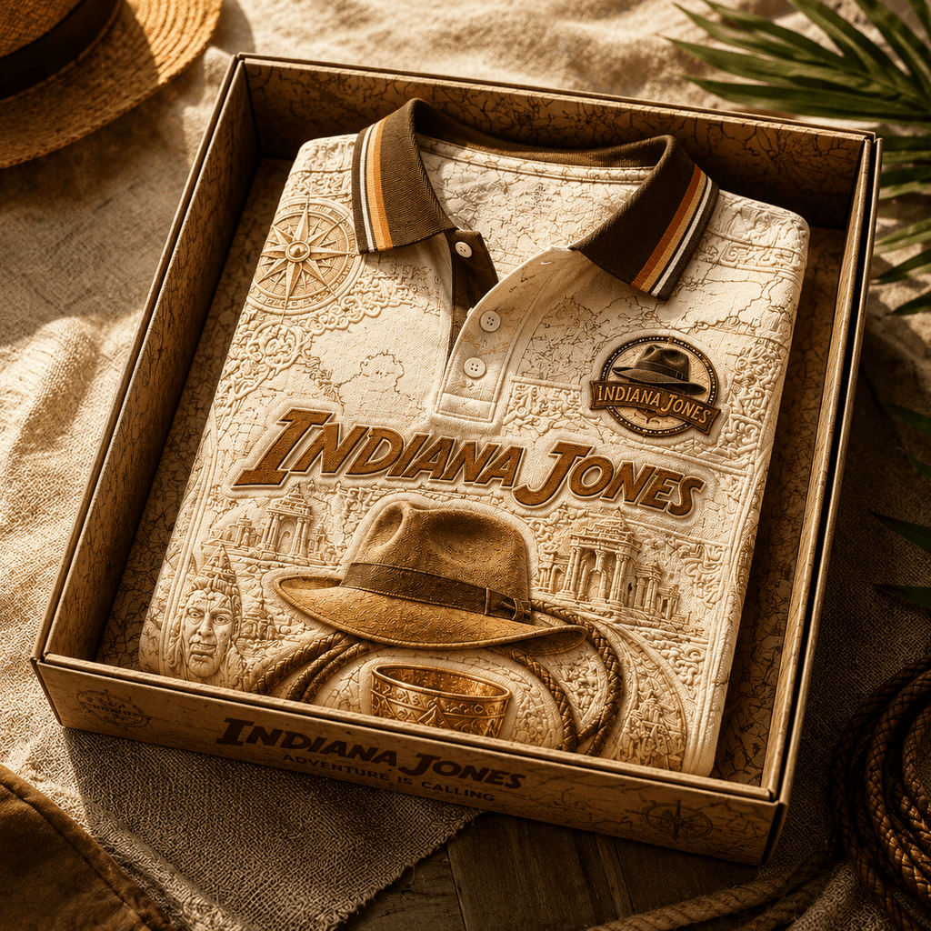 PREMIUM IDJ EMBOSS POLO SHIRT NTVA