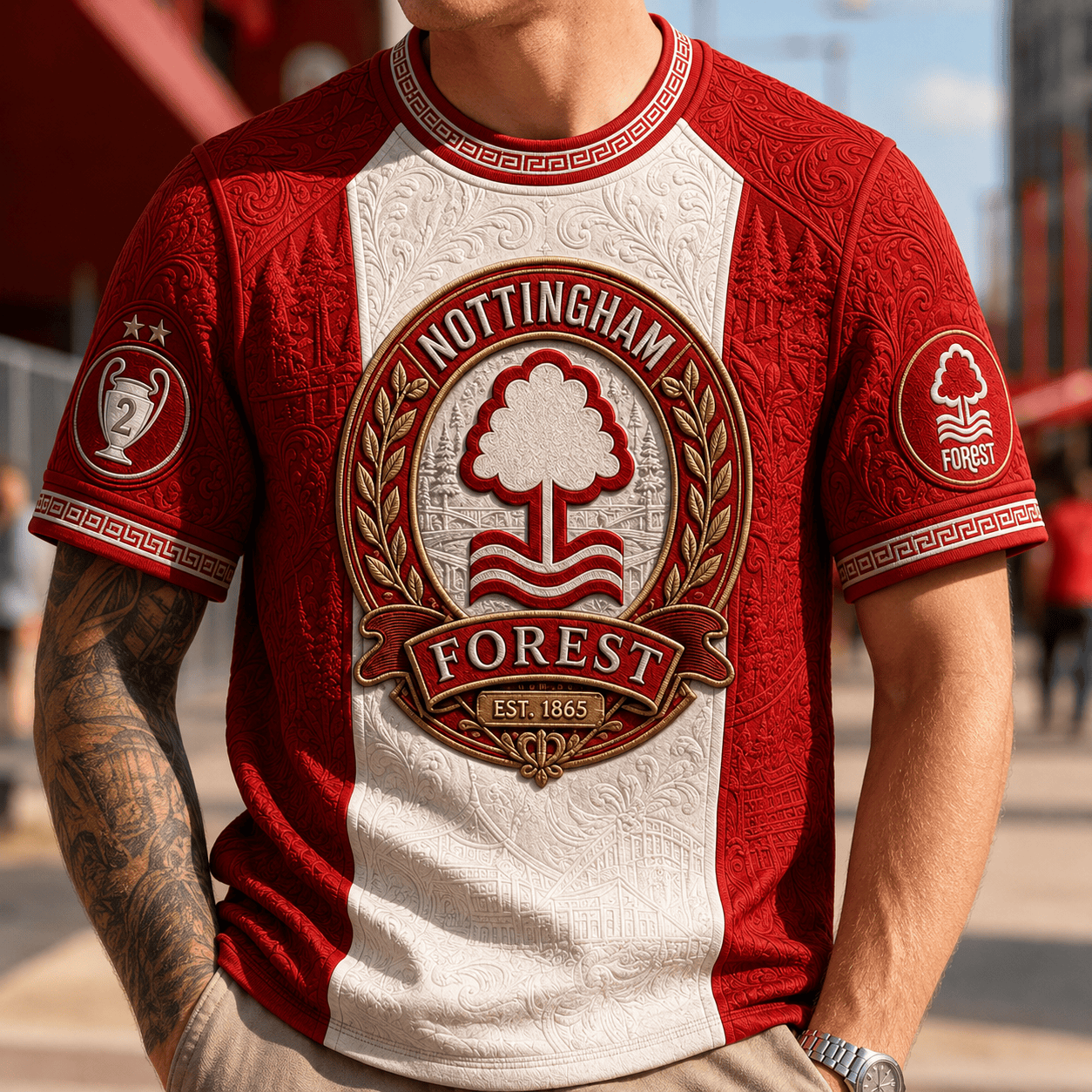 PREMIUM NFO 3D EMBOSS SHIRT NPL