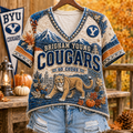 Premium BYU V-neck Shirt NTVA