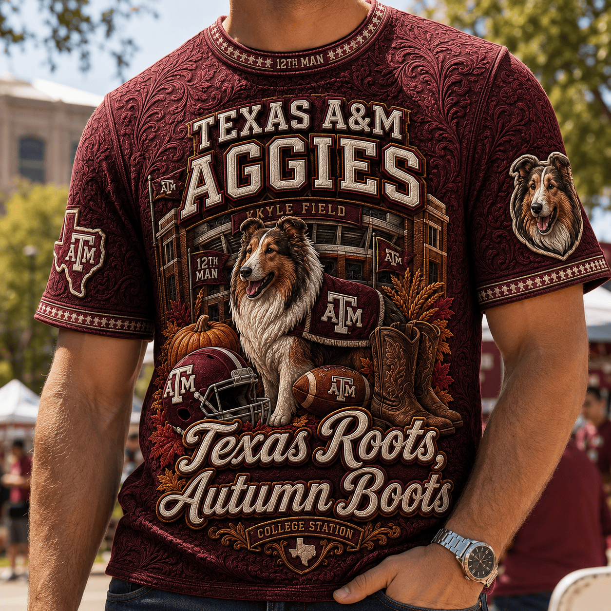 PREMIUM TAMA 3D EMBOSS SHIRT TTNL