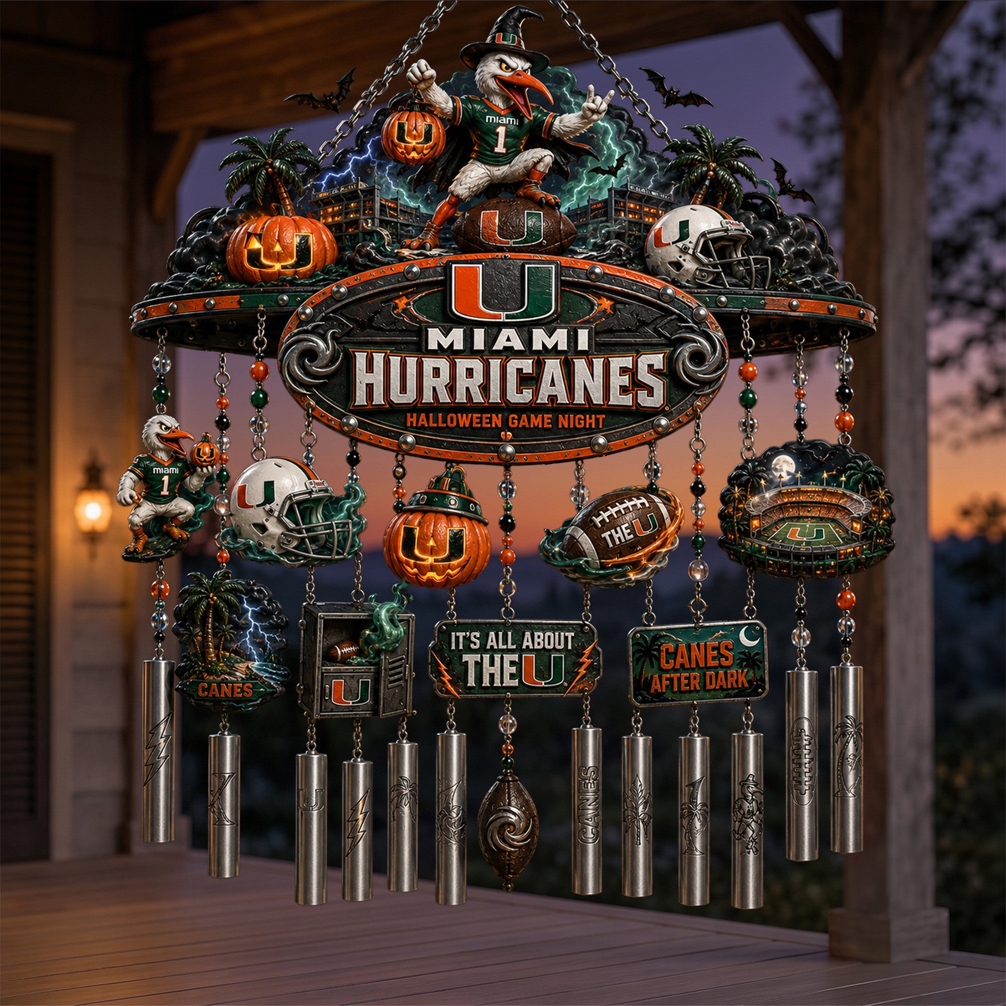 Premium MHC Halloween Wind Chime TNSM