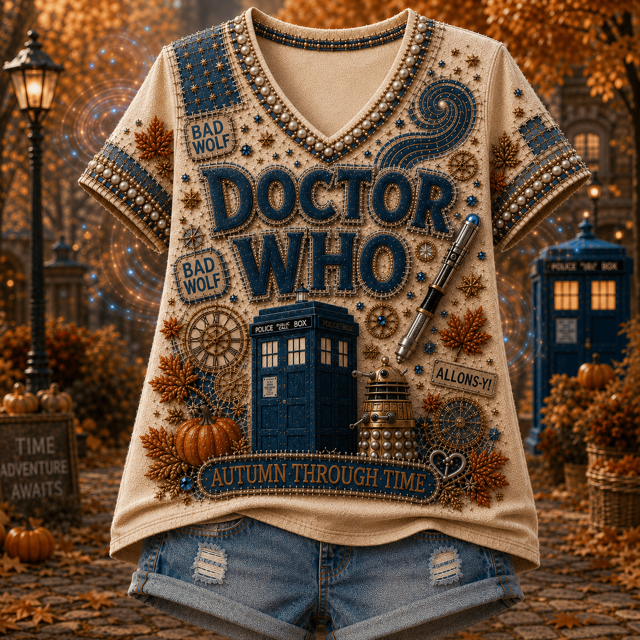 Premium DTW V-neck Shirt NPL