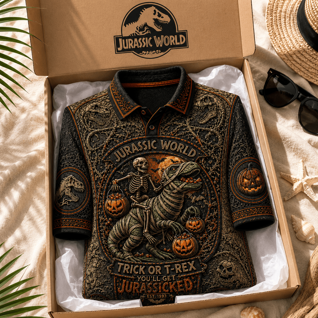 PREMIUM JRSW EMBOSS POLO SHIRT HQH