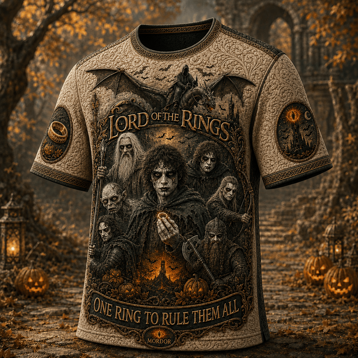 PREMIUM LOTR 3D EMBOSS SHIRT NTVA