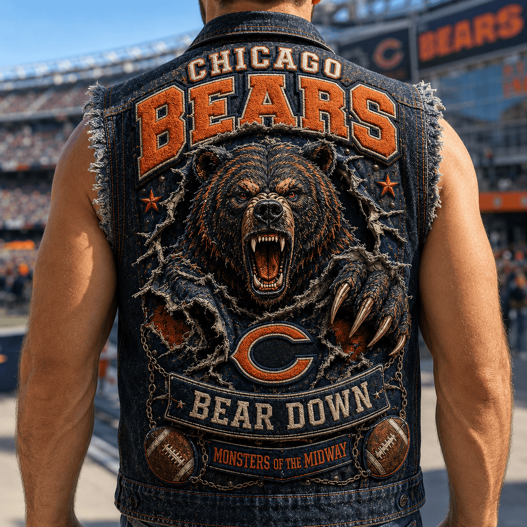 CCB PREMIUM DENIM VEST LNTH