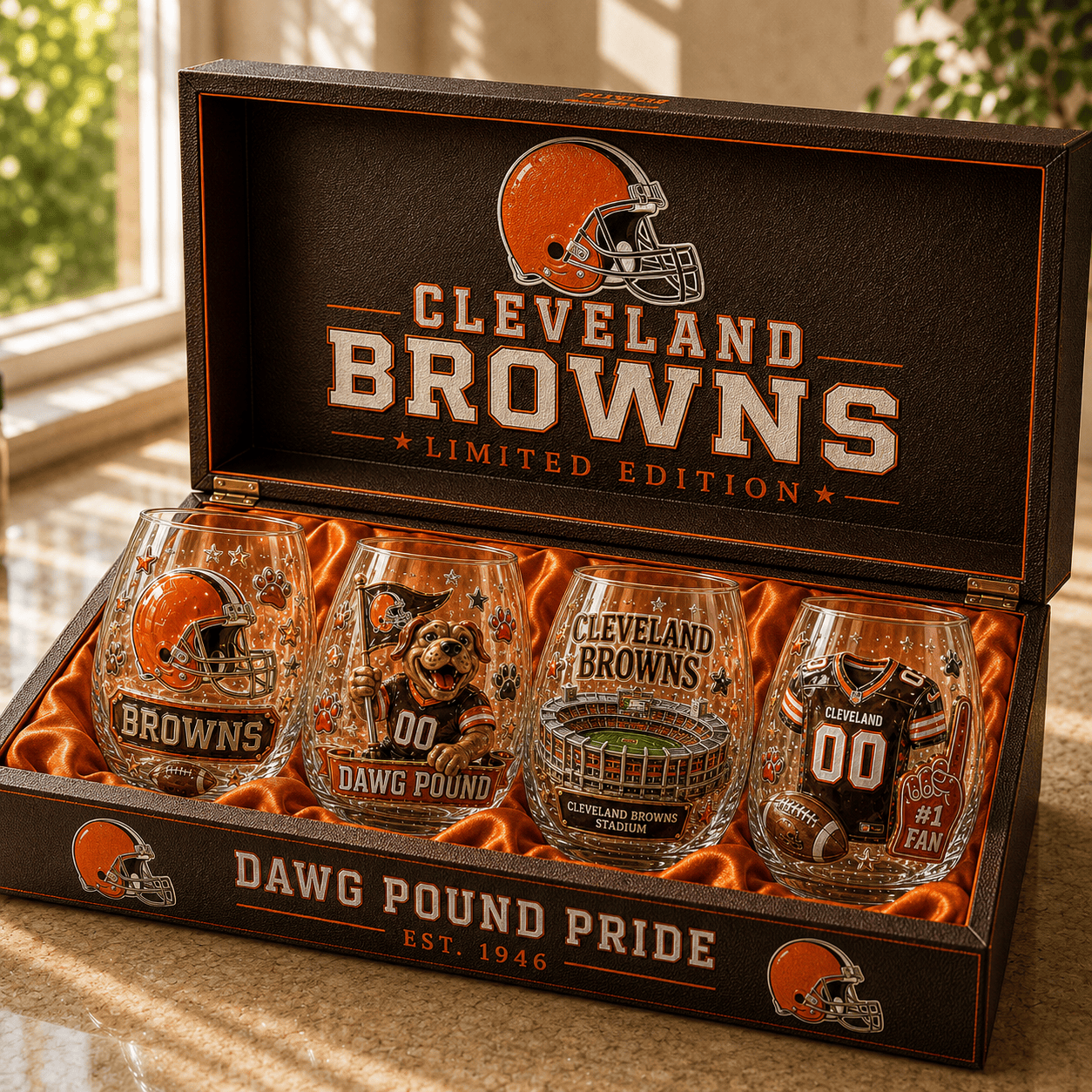 Premium CLVB Whiskey Glass Set BMD