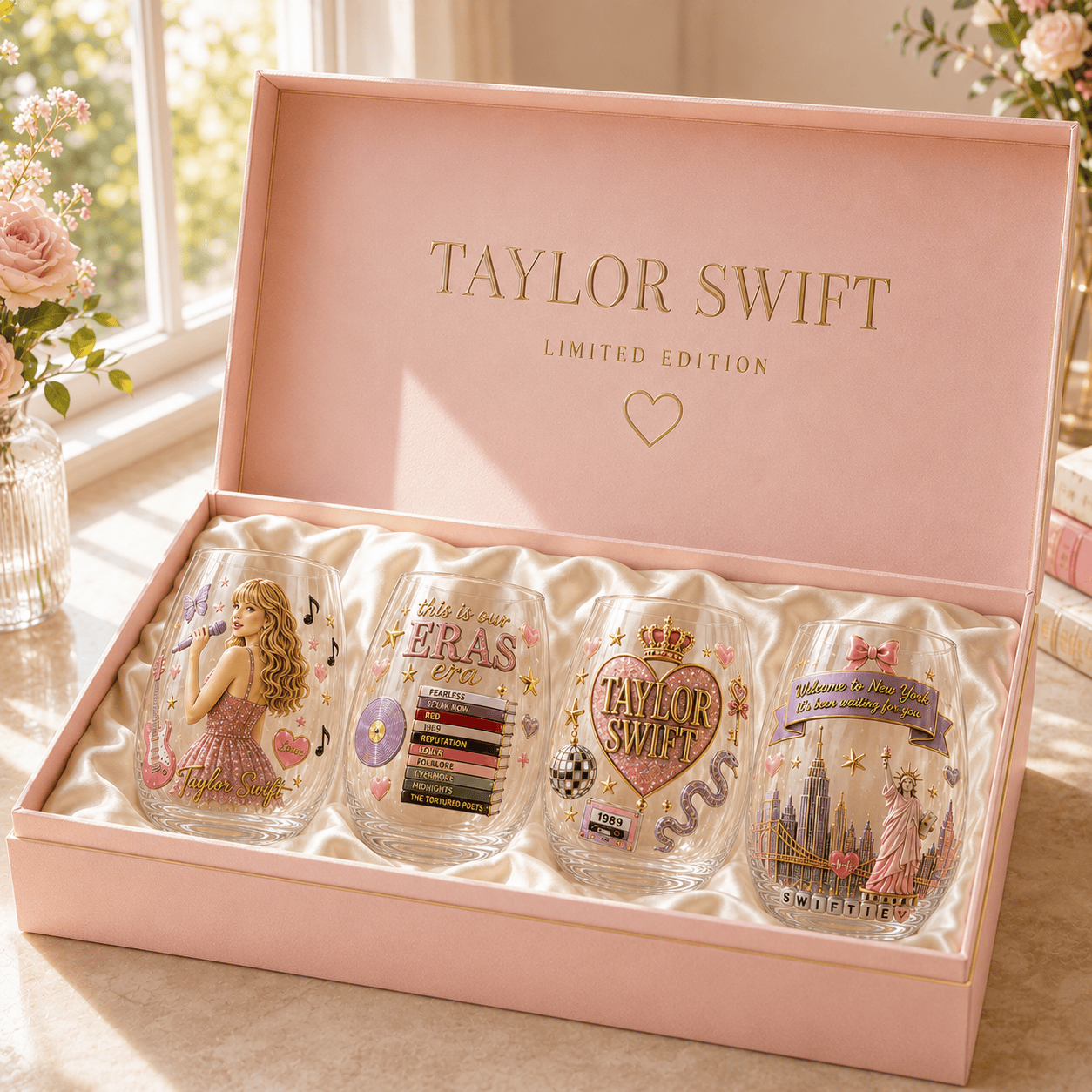 Premium TLSW Whiskey Glass Set TMH