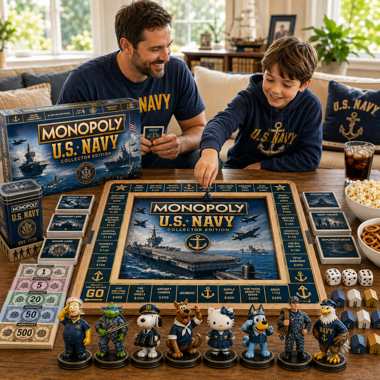 USNV Premium Board Game NHVH