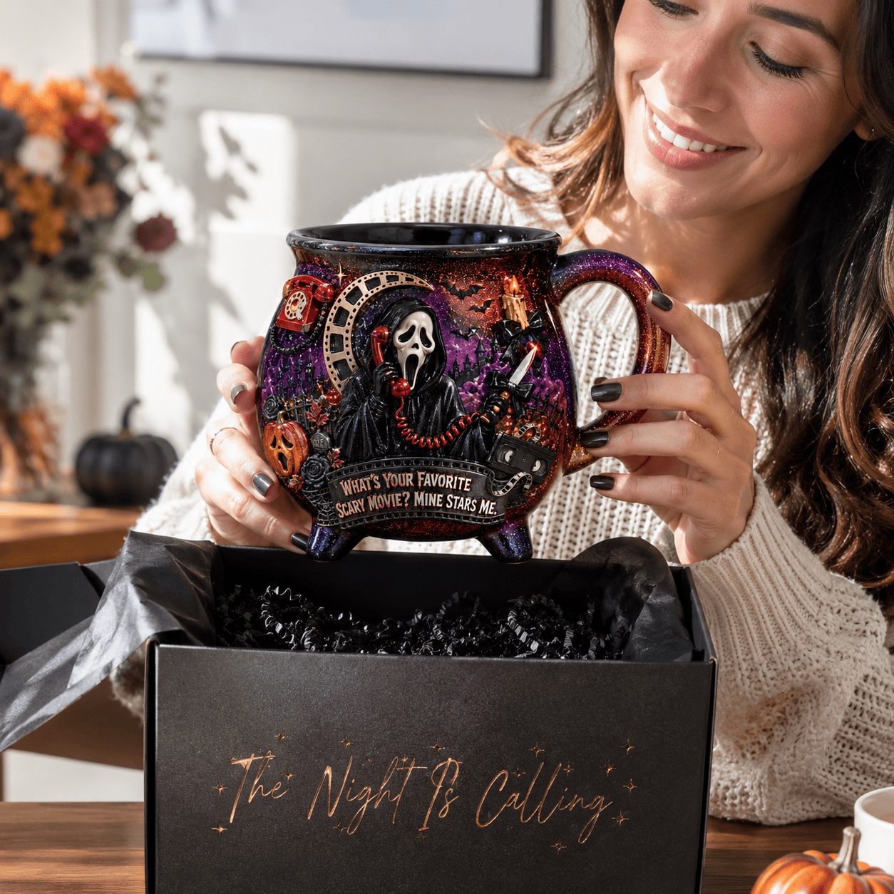 Premium SCRE Witch Cauldron Mug TTNL