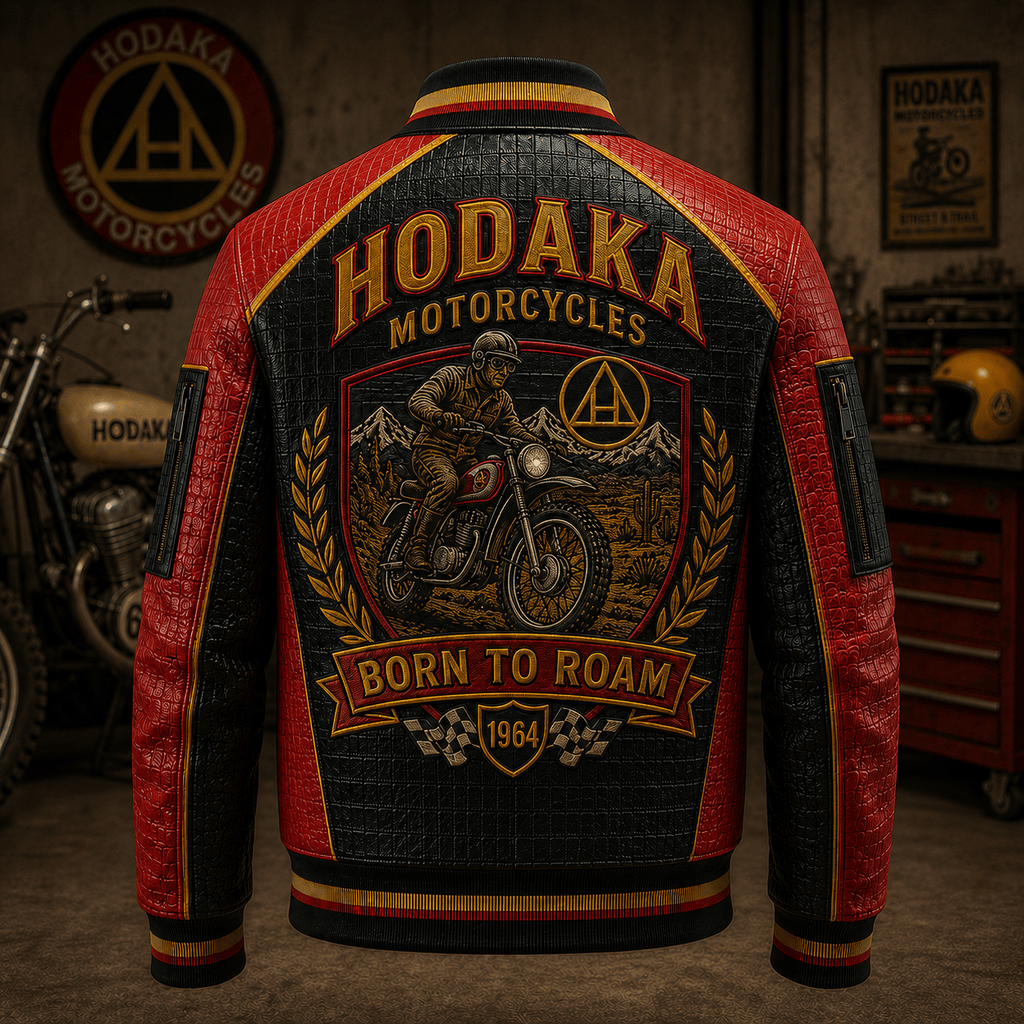 Premium HOD Leather Zipper Jacket TNSM