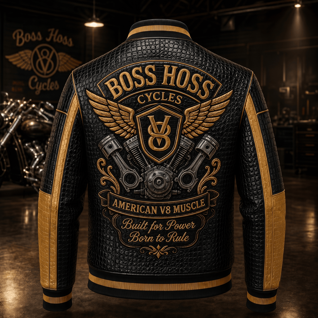 Premium MAI Leather Zipper Jacket TNSM