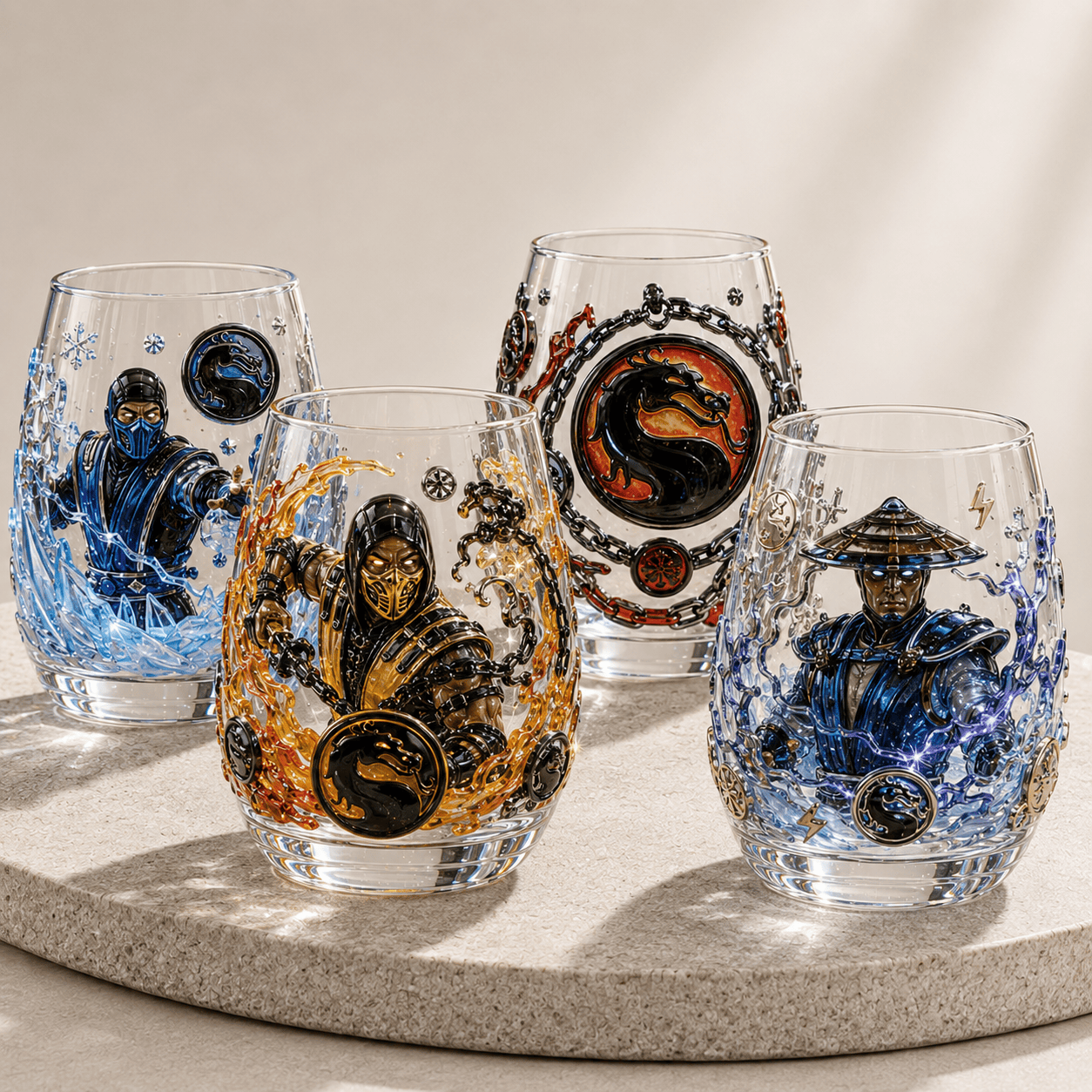 Premium MKB Stemless Wine Glass Set BMD