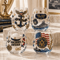 Premium USNV Stemless Wine Glass Set TTTT