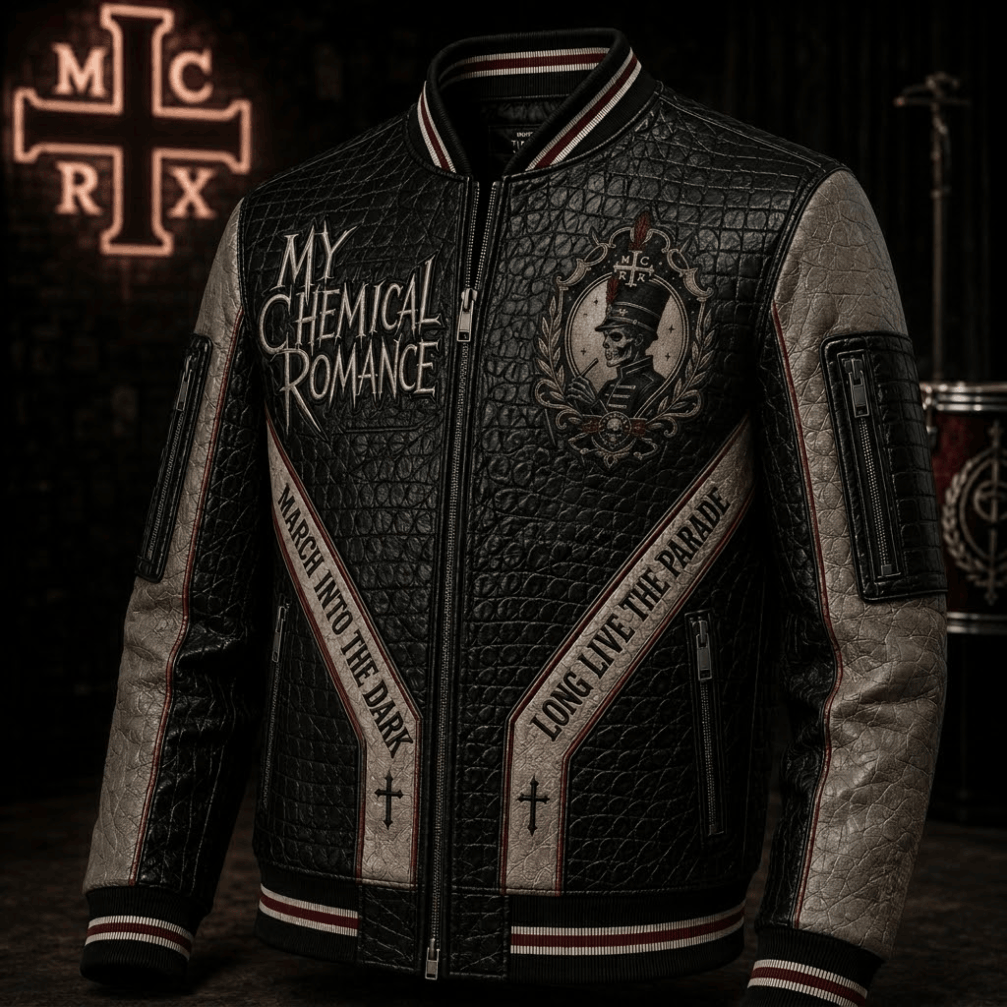 Premium MCR Leather Zipper Jacket TTMH